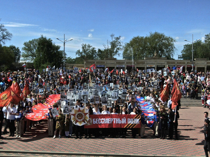 Символом сплочения народа стали масштабные шествия «Бессмертного полка» в городах России