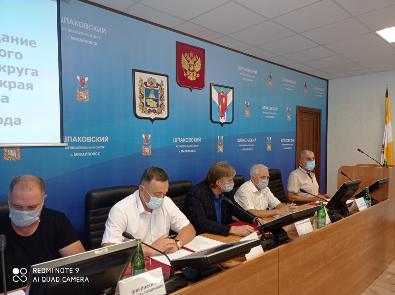 Состоялось тринадцатое заседание Думы Шпаковского округа