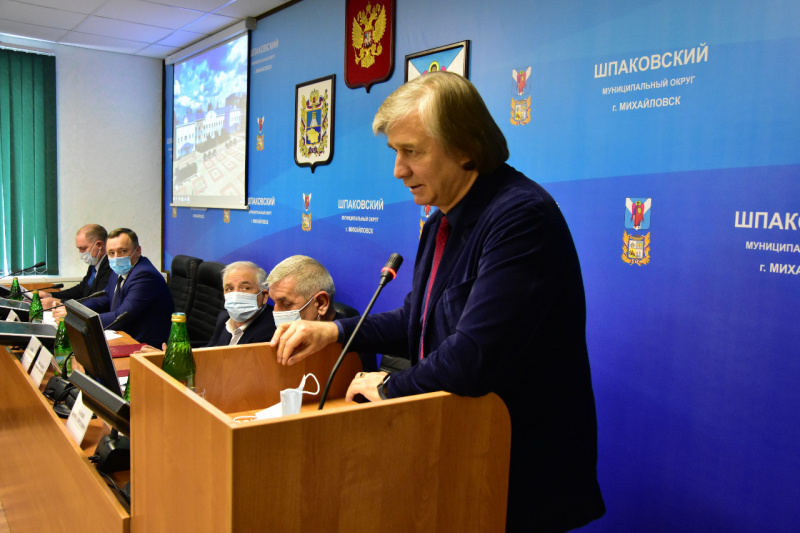 31 марта 2021 года состоялось одиннадцатое заседание Думы Шпаковского муниципального округа Ставропольского края