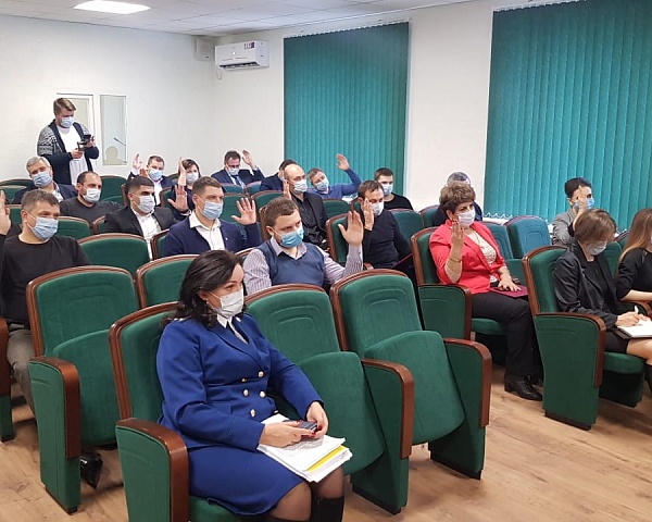 Состоялось очередное восьмое заседание Думы Шпаковского муниципального округа Ставропольского края первого созыва