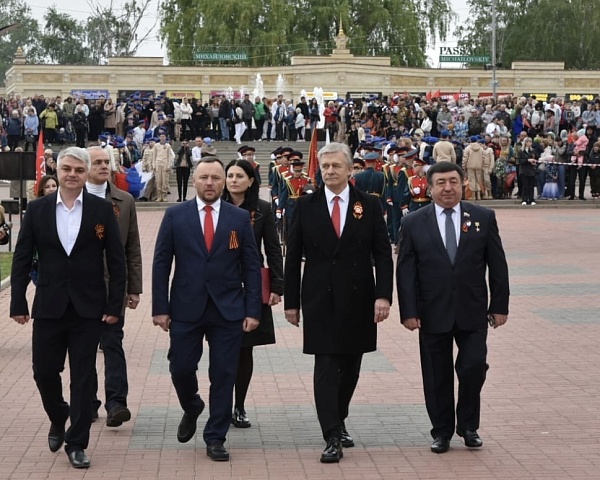 Депутаты Думы Шпаковского округа поздравили ветеранов Великой Отечественной войны и почтили память погибших в годы войны