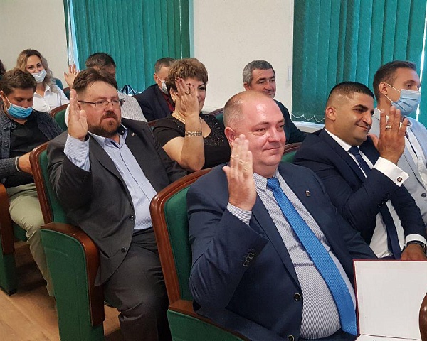 01 октября 2020 года состоялось первое заседание Думы Шпаковского муниципального округа Ставропольского края первого созыва 