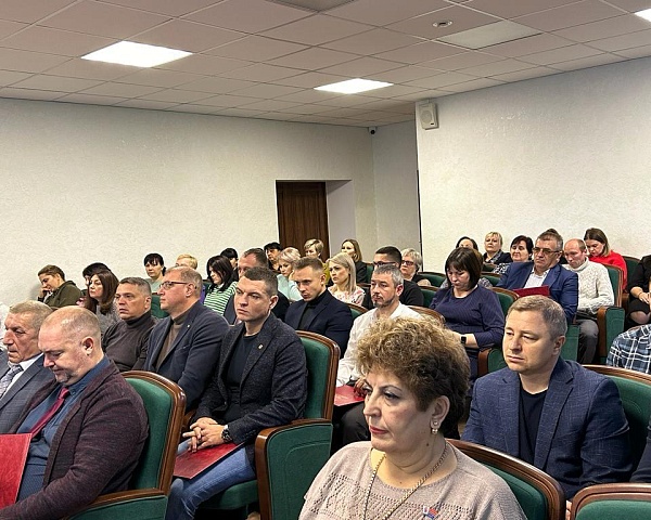 Состоялось внеочередное тридцать десятое заседание Думы Шпаковского муниципального округа
