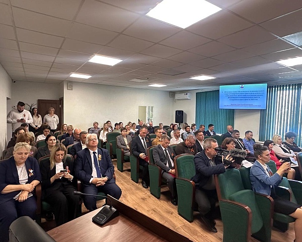 Состоялось пятьдесят пятое заседание Думы Шпаковского муниципального округа Ставропольского края
