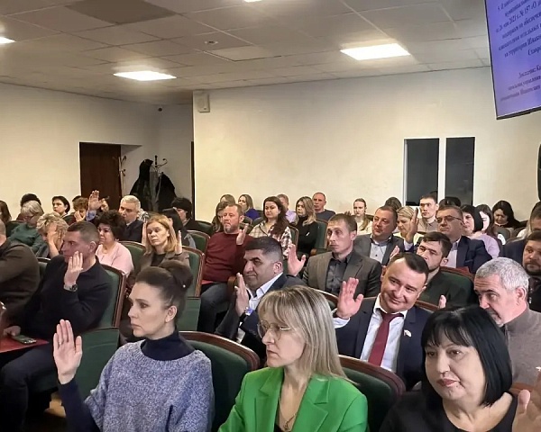 Состоялось восьмое очередное заседание Думы Шпаковского муниципального округа второго созыва 