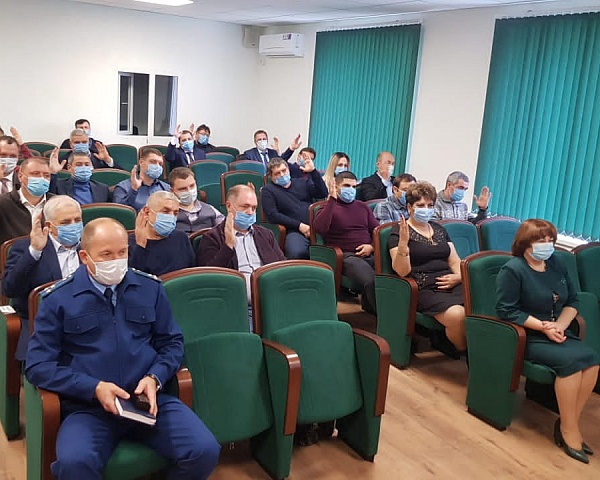 25 ноября 2020г состоялось очередное заседании Думы Шпаковского муниципального округа Ставропольского края